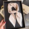Luxury Brand Linen-Cotton Print Square Scarf Women Neck Tie Female Hair Bandana Headkerchief Shawl Wrap Hijab Echarpe