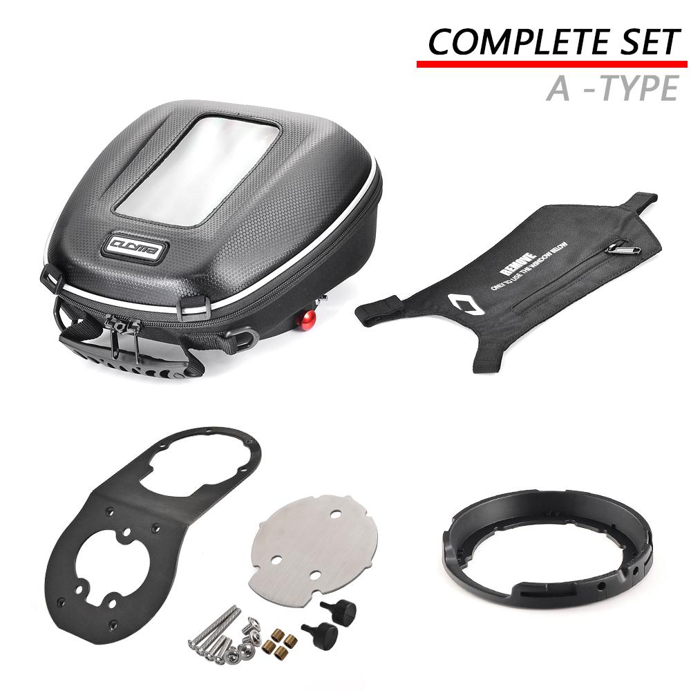 For Can-Am Spyder F3 Can Am Motorcycle Fuel Tank Bag Luggage Quick Lock Racing Travel Bags Saddle Bag Top Case