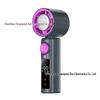 2026 Handheld Fan with High-Speed Turbine and Semiconductor Cooling