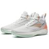New Anta Charging BM Slip Resistant And Abrasion Resistant Grip High Top Basketball Shoes Men's Sand Grain Gray 912531604Q-2