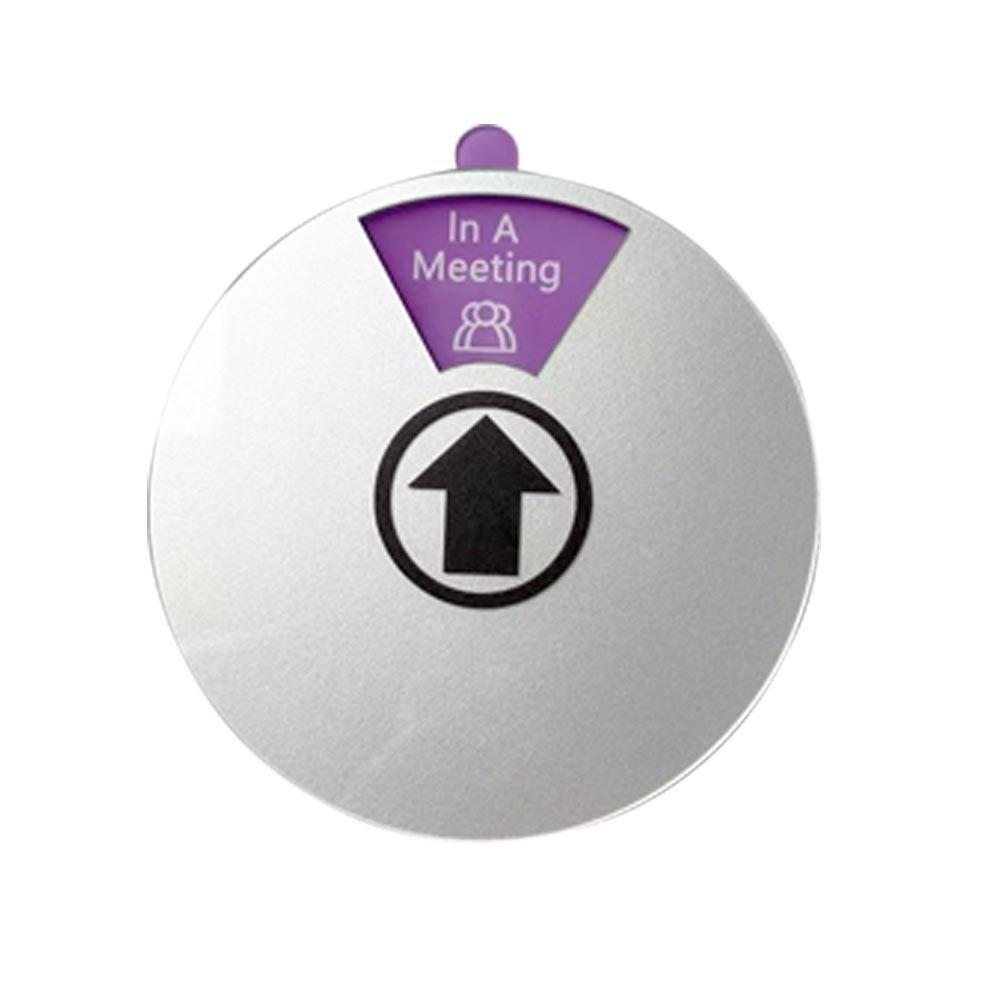 Acrylic Privacy Indicator 6 Statues Acrylic Slider Durable Office Door Status Sign  Office