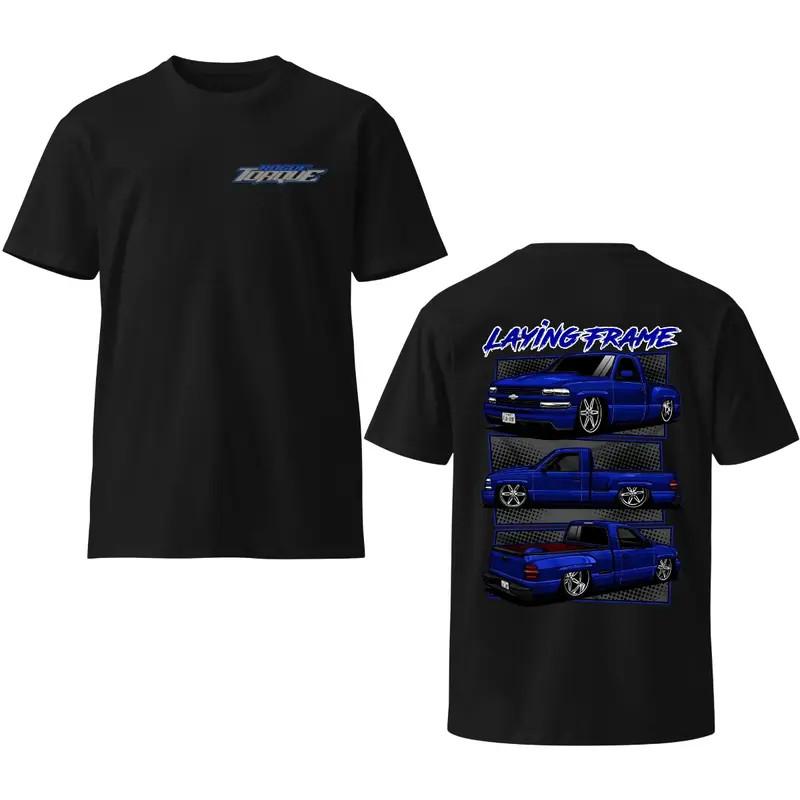 Laying Frame Bubble Eye T-Shirt, Truck Graphic T-shirt S разноцветный