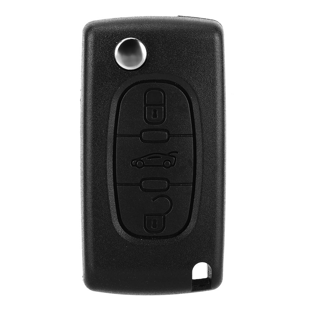 3 Button PCF7941 Chip 434MHz Car Keyless Entry Remote Control Key Fob Fit for Peugeot Citroen
