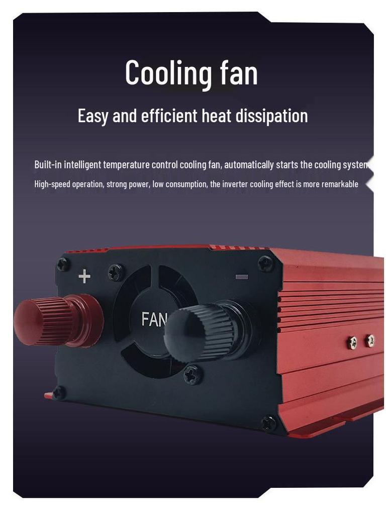 Leistungsstarker 12V auf 220V modifizierter Sinus-Wechselrichter für Autos und LKW