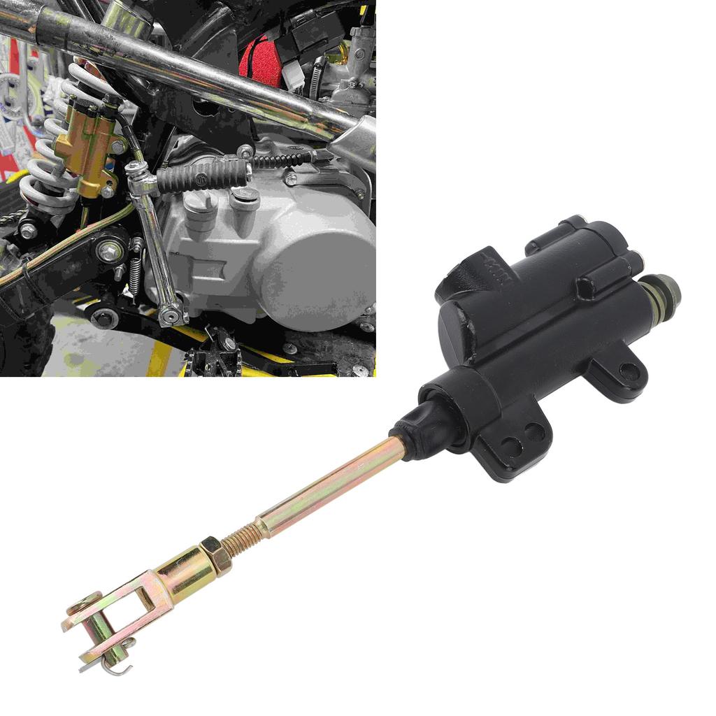Motorcycle Rear Brake Master Cylinder Pump Metal for Sunl 110  125  140  Dirt Pit Bike