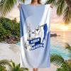 Hertha BSC FC estampado Secado Rápido Toalla de Playa Microfibra Absorbente Portátil Viaje Natación Toalla