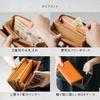 [Mura] Wallet Men's Genuine Leather Italian Leather Black