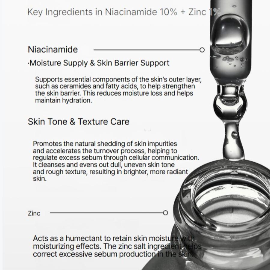 The Ordinary Niacinamide 10% + Zinc 1% 60mL