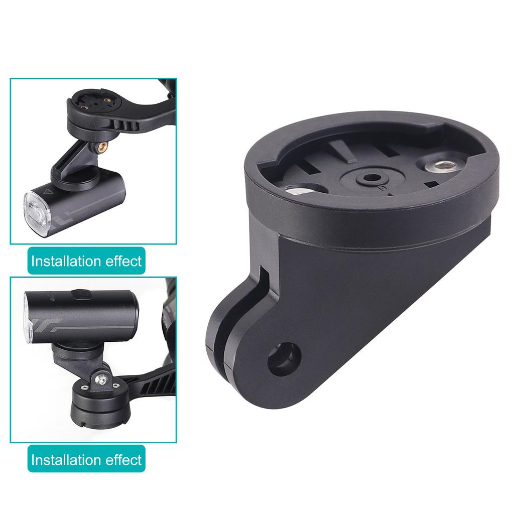 1-5pcs Mountain Bike Computer Mount Handlebar Computer Holder Front Light For Gopro Connecting Seat For Garmin Camera Fix Base