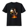 Supernatural Unisex's Flaming Poster T Shirt Vintage Washed Graphic Stylish Comfortable Breathable Fashion Designer Clothes Soft