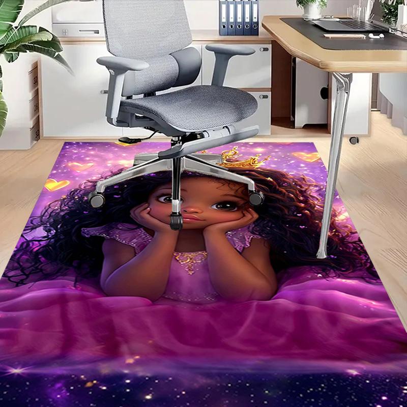 1PC Princess Extra Large Non-Slip Floor carpet, Office, family, bedroom, Studio - Large Area RugJ0416
