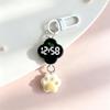 Led Digital Electronic Watch Keychain Touch Digital Watch Night Light Multifunctional Hanging Watch Pocket Watches For Student