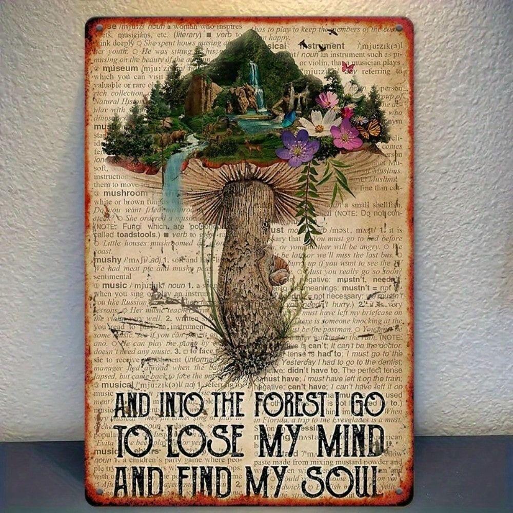 Metal Tin Sign Wall Art Decor 20x30cm