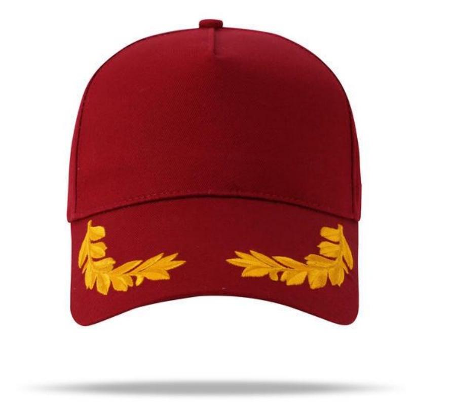 1PC Unisex Hat Brim Wheat Ear Embroidery Snapback Baseball Caps Spring and Autumn Outdoor Adjustable Casual Hats Sunscreen Hat