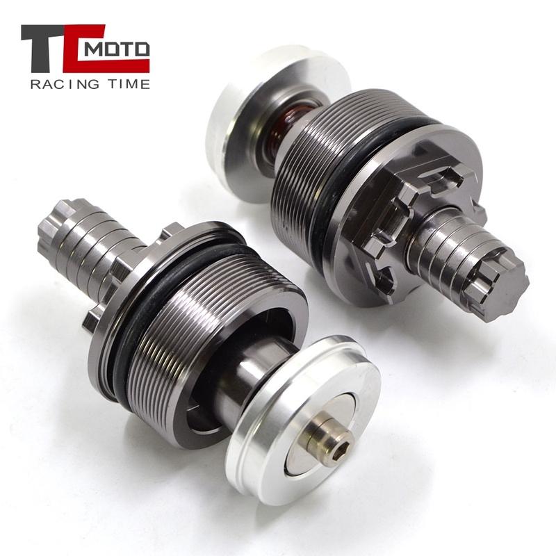Front shock absorber screw cover Cap Preload Adjusters Fork Bolts For Suzuki SV650 S GSF 400 600 650 Bandit GSX 400 Impulse