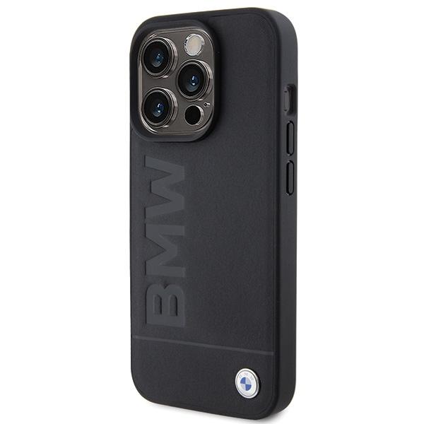 Bmw Bmhmp15Lsllbk Iphone 15 Pro 6.1 Czarny/Black Magsafe Leather Hot Stamp