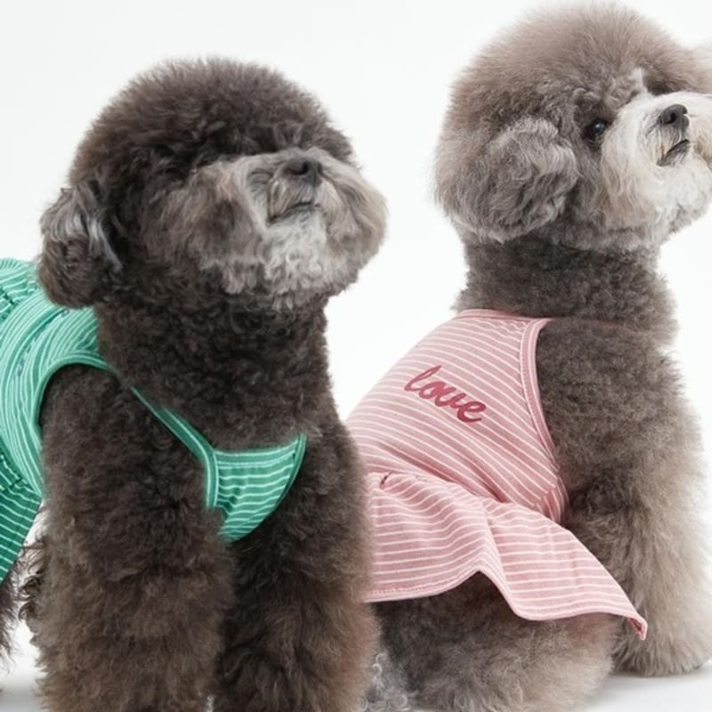 MIMINKO Love Stripe Nashi Dress [DW4MO1070]