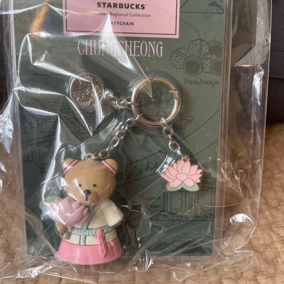 [Б/У] Корейский региональный брелок Starbucks