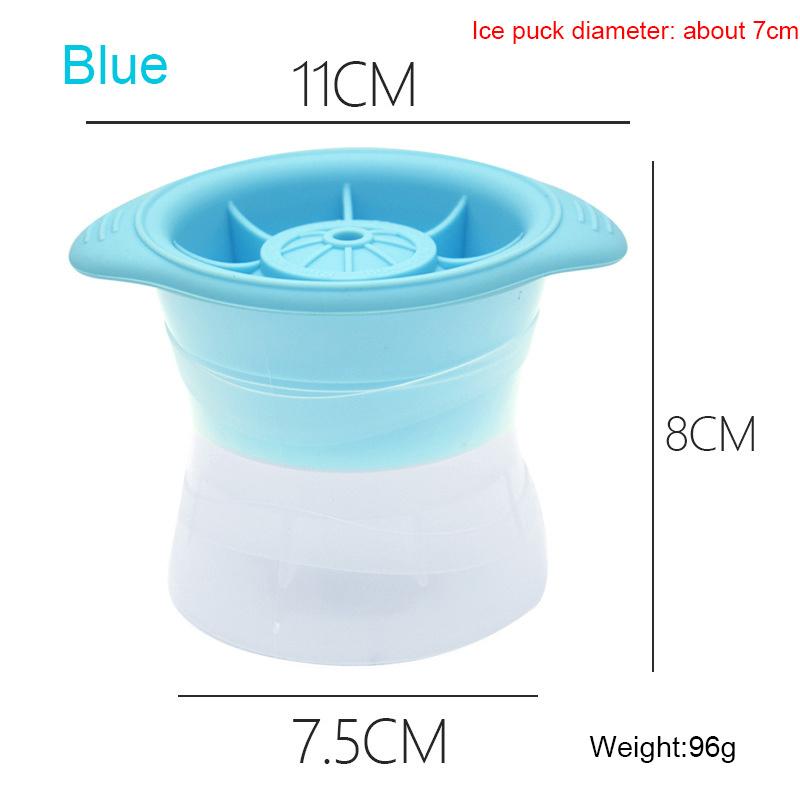 Silicone Sphere Ice Mold, Ice Hockey Mold, Whiskey Cocktails Drinks Partner Ice Cream Tool Diy Ball Mold