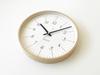 KATOMOKU Plywood Clock 18 Natural Wall Clock with Continuous Second Hand km-110NA 304mm (quartz Clock)