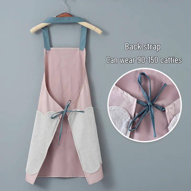 Wasserdichte und Ölbeständige Unisex Logo Schürze für Zuhause Kochen