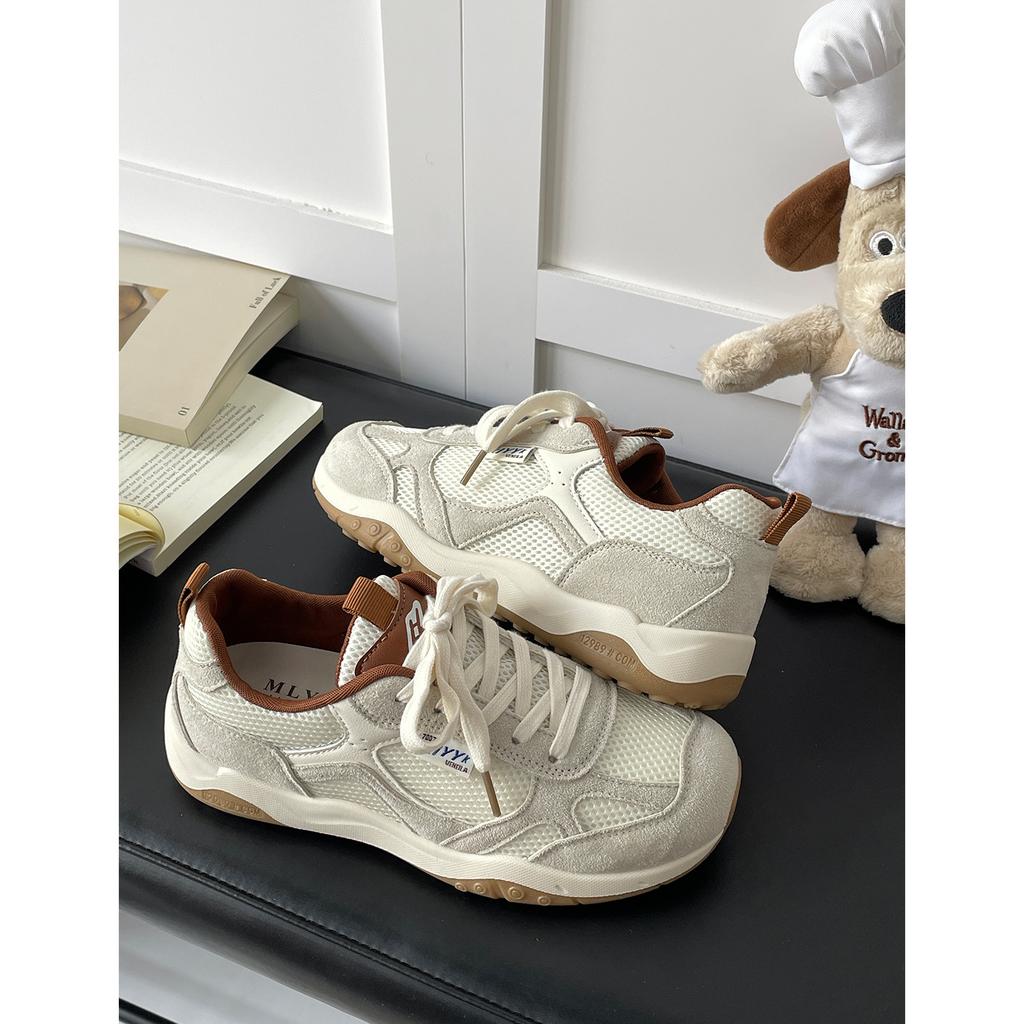 Classic Retro Versatile German Training Shoes 2025 Summer New Simple and Lightweight Forrest Gump Shoes Niche Sports and Leisure Women's Shoes