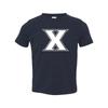 Xavier Musketeers Primary Logo Toddler T Shirt - NCAA College University - Navy