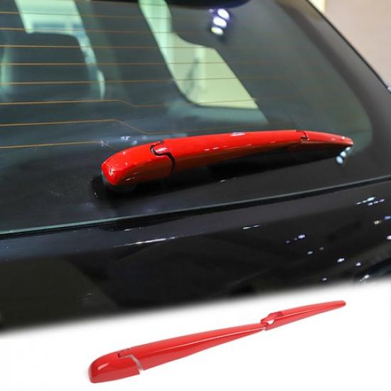 Rear Window Wiper Cover Trim Bezels Decor for Jeep Grand Cherokee 2011-2019 Red