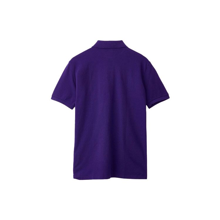 Polo Ralph Lauren Embroidered Letter Short Sleeve Polo Shirt Men Tops Purple 710782592-027