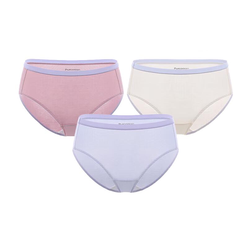 PurCotton Women s Cotton Briefs 3-Pack L 165/95