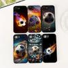 for Apple iPhone 16 14 15 Plus 11 Pro Max 16E ProMax + 16Plus 15+ 14+ Phone Cover Soft Case Soccer No 10 5 7 Football No10