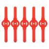 Red Plastic Cutter Blade Replacement String Trimmer for Head Blades Replacement