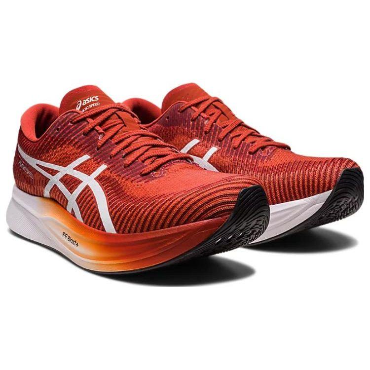 Asics Magic Speed 2 2E Wide Spice Latte Men Sneakers Orange White 1011B496-600