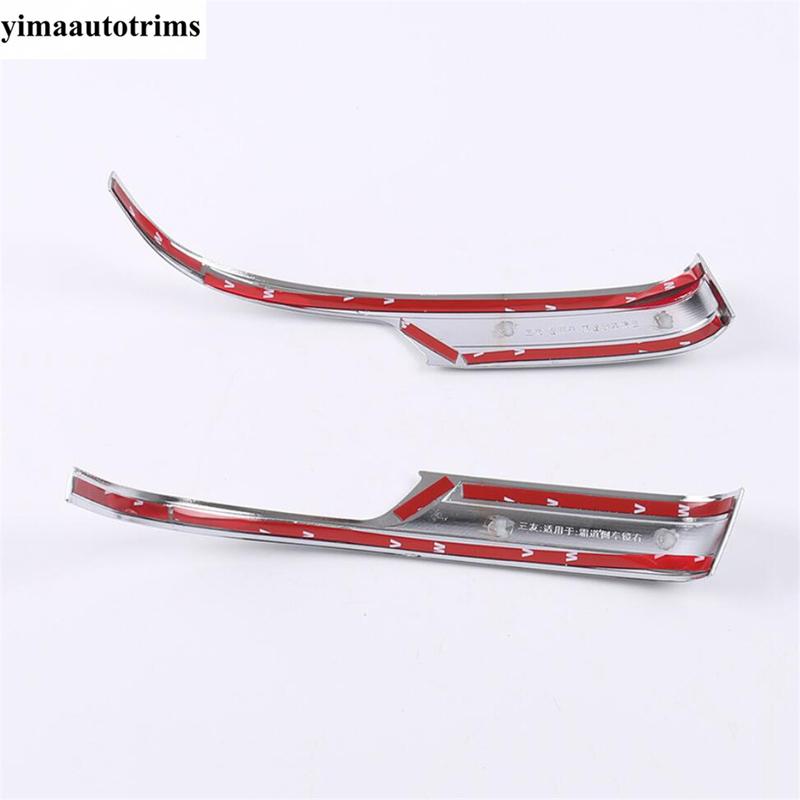 ABS Chrome Rearview Mirror Rubbing Strip Cover Kit Trim Accessories Exterior For Toyota Land Cruiser Prado FJ150 150 2010 -