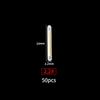 50PCS/lot 2.2-4.5mm S L Light Night Fishing Float Rod Lights Dark Glow Stick Useful Fishing Fluorescent Lightstick