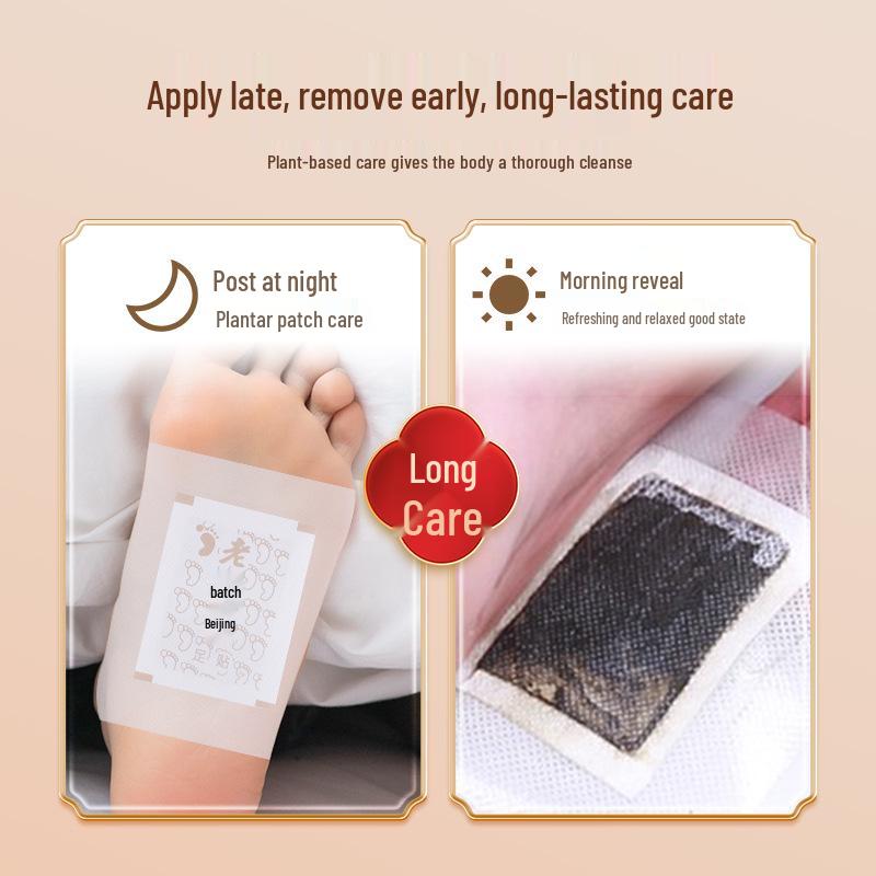 

Гонконгские самонагревающиеся пластыри для ног с полынью и бамбуковым уксусом для сна и ухода