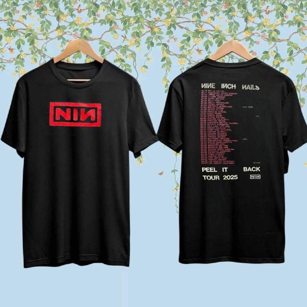 Футболка Nine Inch Nails Peel It Back Tour 2025 3XL