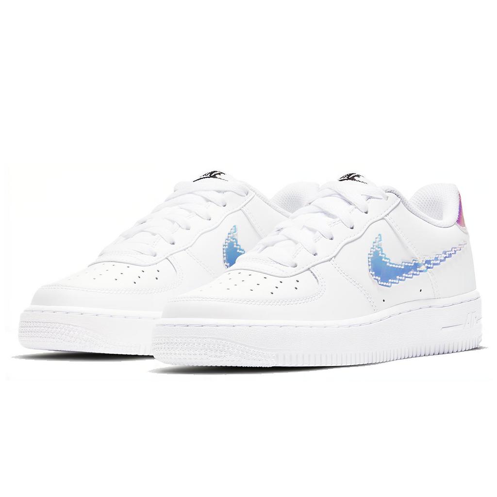 New Nike Air Force 1 Low 'Digital Swoosh' GS CW1577-100