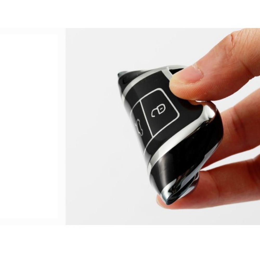 Fashion TPU Car Key Case Full Cover Fob for VW Volkswagen Golf 7 MK7 Tiquan MK2 for SEAT Ateca Leon FR 2 Lbiza for Skoda Octavia