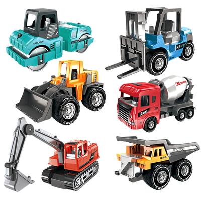 Ideamall Excavator Working Vehicle Miniature Sandbox Set of Ages 6 and Up Car, Toy, Car, Gift, 6, (Working Vehicles)
