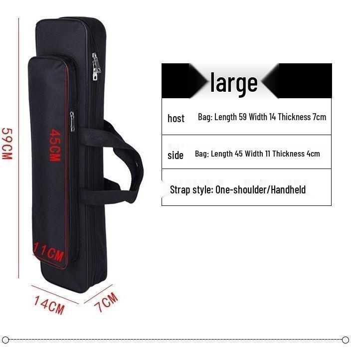 Compact Fishing Rod Storage Bag - 50/60/70/80cm Large Capacity Portable Fishing Gear Bag