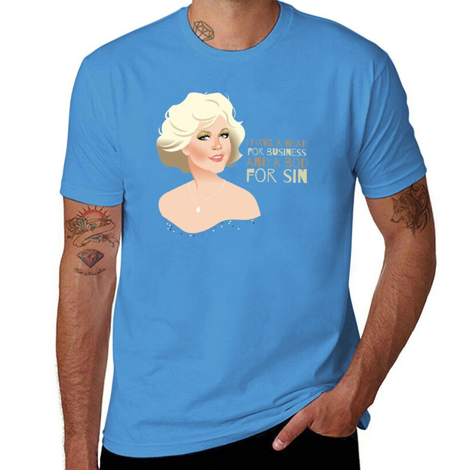 Working girl TShirt plus size tops graphics summer tops hippie clothes men clothing S