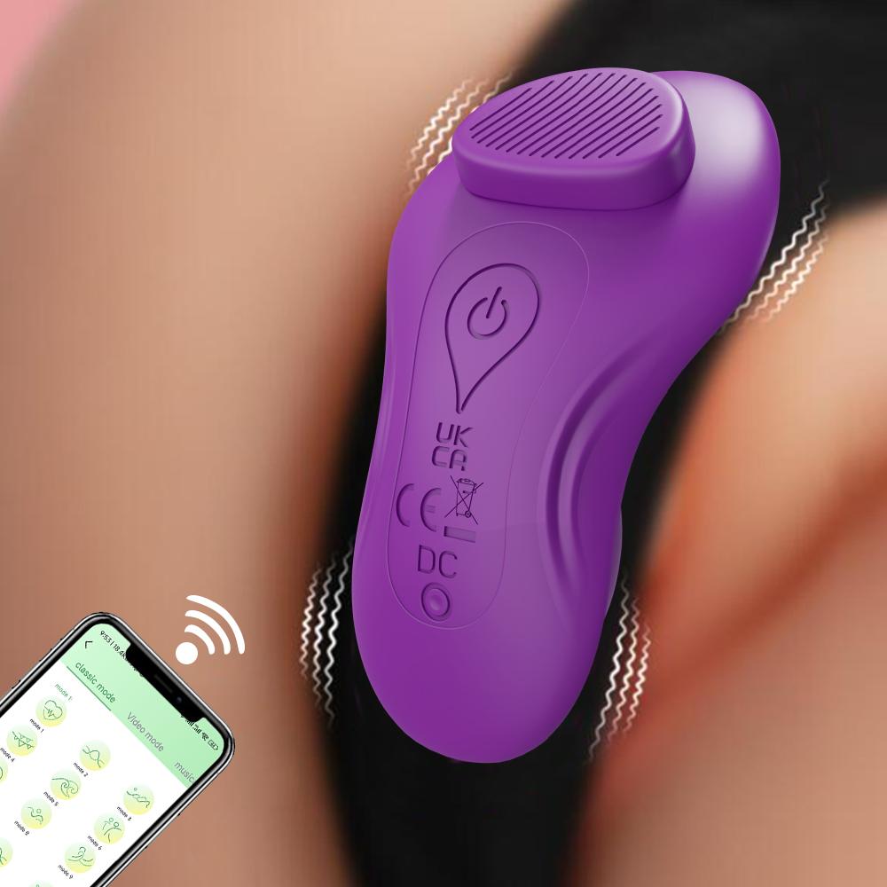 APP Control Clitoris Clit Stimulator Vibrator Women Wearable Vibrators Female Masturbation Magnetic Panties Sex Toys for Adults