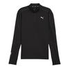 Mens Cloudspun Quarter Zip Long-Sleeved Top
