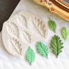 [Silicone Leaf Mold] Thin Silicone Mold for Leaf and Mint Design, Irregular Shape