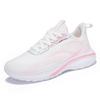 2025 new flying woven shoes breathing foot chip magnetic shock massage sports men's function breathable fitness running shoes women