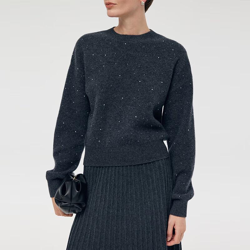 GOELIA 'Starry Sky' Wool Pullover Sweater