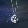 Little Prince Same Necklace Female Korean Cartoon Boy Temperament Student Girlfriend Star Moon Collarbone Chain