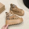 Fashion 2025 Designers Women Summer Sandals Open Toe 8CM Platform Wedge Sneakers Women Casual Shoes Beach Sandálias Das Mulheres