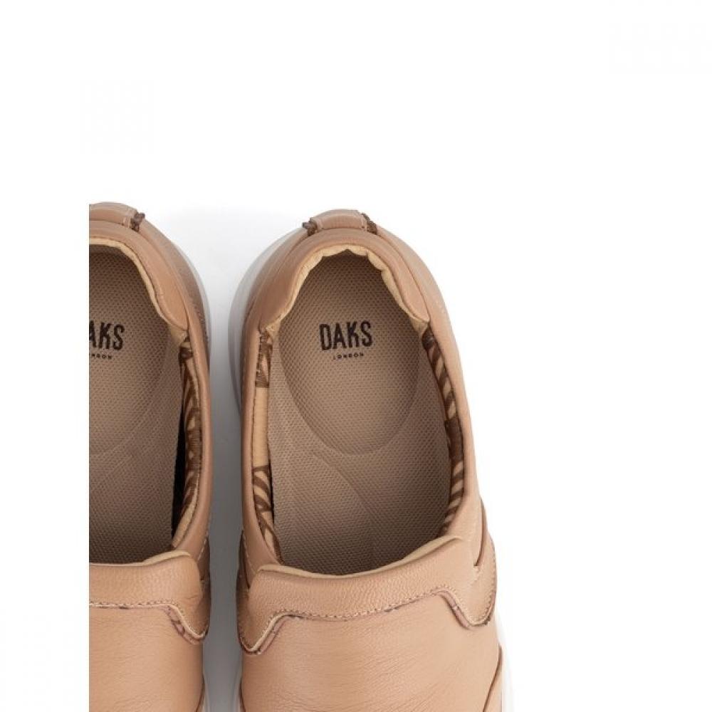 Daks Women Slip On Sneakers 7cm Height Dlf501ga33 Beige